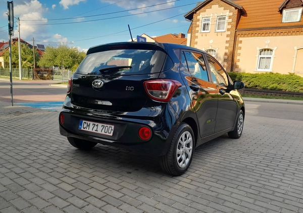 Hyundai i10 cena 33900 przebieg: 87500, rok produkcji 2018 z Piechowice małe 352